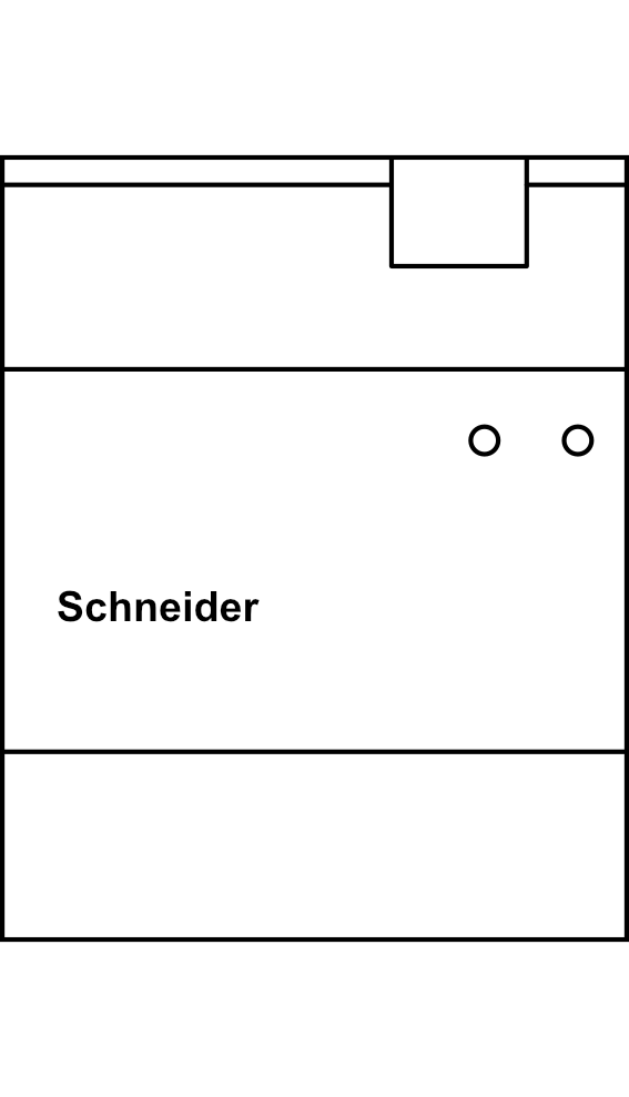 Analogový vstup REG-K/čtyřnásobný Schneider