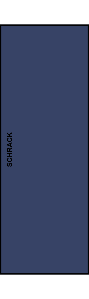 Svorká izolovaná pro Cu a Al vodiče SCHRACK jednoduchá, modrá, 1pólová, 185mm²