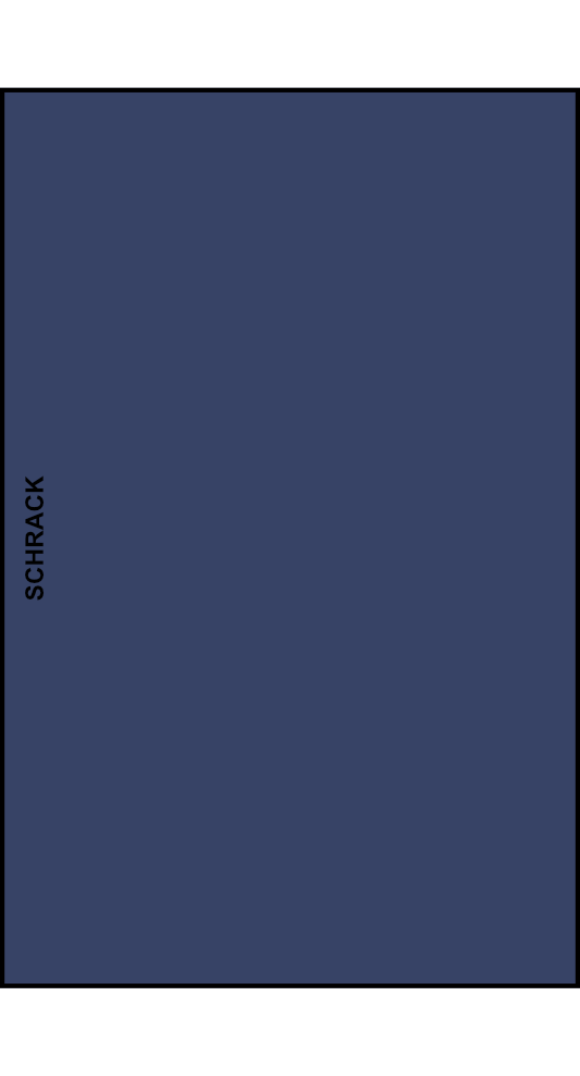 Svorká izolovaná pro Cu a Al vodiče SCHRACK dvojitá, modrá, 1pólová, 185mm²