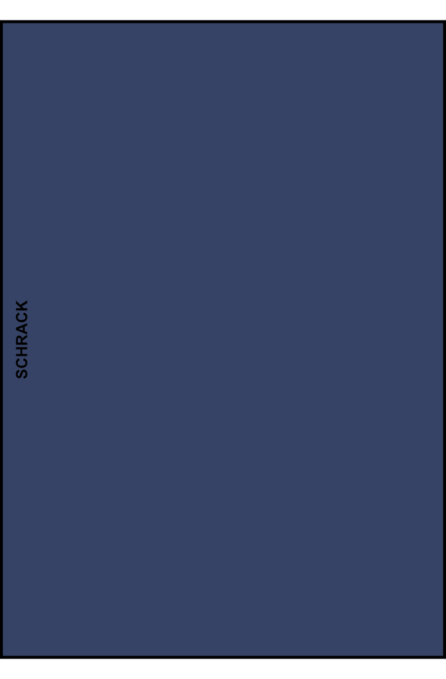 Svorká izolovaná pro Cu a Al vodiče SCHRACK dvojitá, modrá, 1pólová, 300mm²