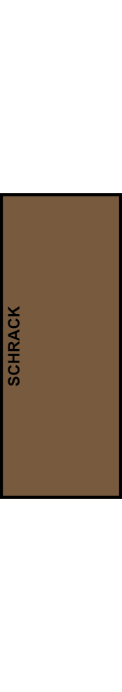 Odbočovací svorkovnice pro vodiče SCHRACK 35mm², 1pólová, izolovaná, hnědá