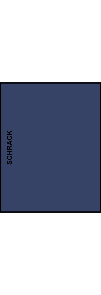 Odbočovací svorkovnice pro vodiče SCHRACK 35 mm², 4x vstup, 4x výstup, izolovaná, modrá