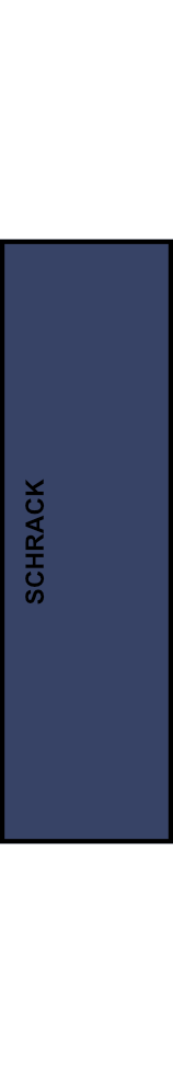 Svorká izolovaná pro Cu a Al vodiče SCHRACK jednoduchá, modrá, 1pólová, 50mm²