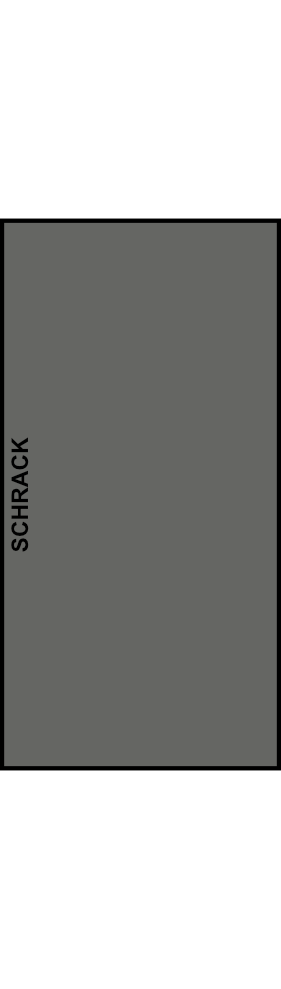 Svorká izolovaná pro Cu a Al vodiče SCHRACK dvojitá, šedá, 1pólová, 50mm²