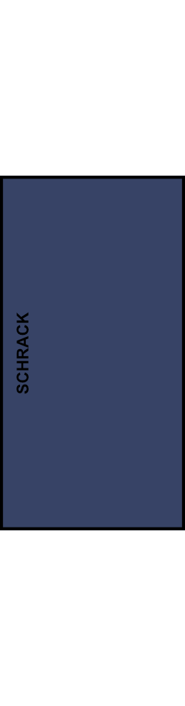 Odbočovací svorkovnice pro Al vodiče SCHRACK 70mm², 1pólová, izolovaná, modrá