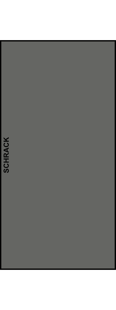 Svorká izolovaná pro Cu a Al vodiče SCHRACK dvojitá, šedá, 1pólová, 95mm²