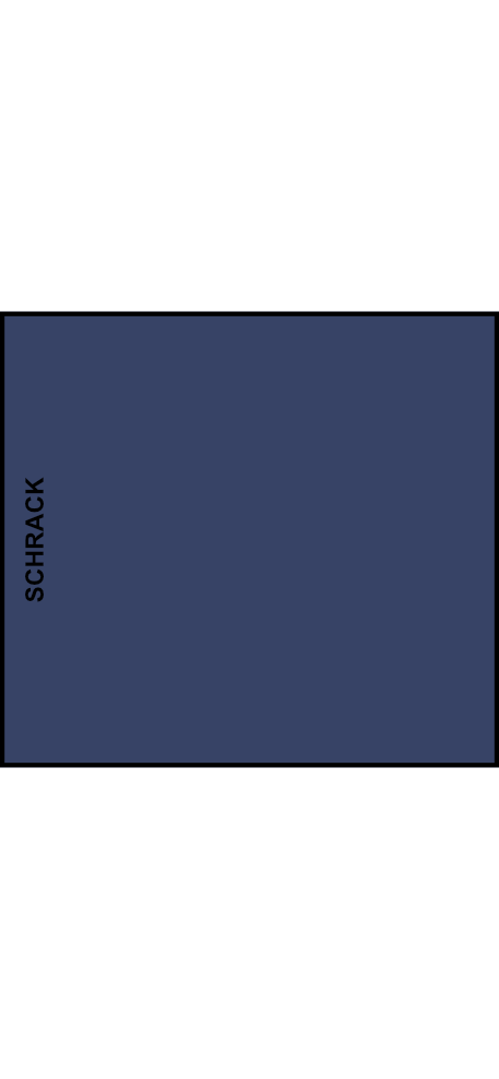 Svorkovnice SCHRACK EASY Modrá, 2 x 25 mm², 14 x 6 mm²