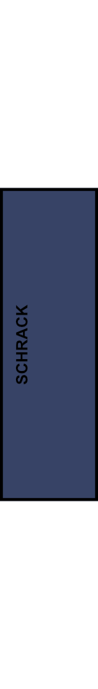 Průchozí svorka SCHRACK CBD50, 50mm², modrá  