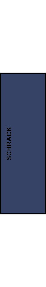Průchozí svorka SCHRACK CBD70, 70mm², modrá  