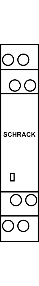 Instalační relé SCHRACK Amparo, 1 přepínací kontakt, 8A, napájecí napětí 24-240V AC/DC