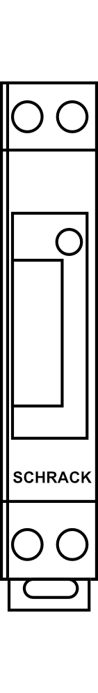 Elektroměr 1-fázový přímý SCHRACK MIZ, 32 A, 230 V, MID certifikace, s impulzním výstupem