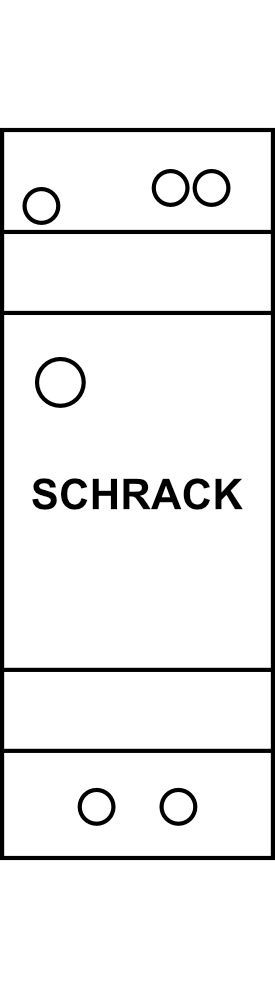 Zdroj spínaný 1-fázový SCHRACK LP746201-A, 230/24VDC, 1,5A, 2TE
