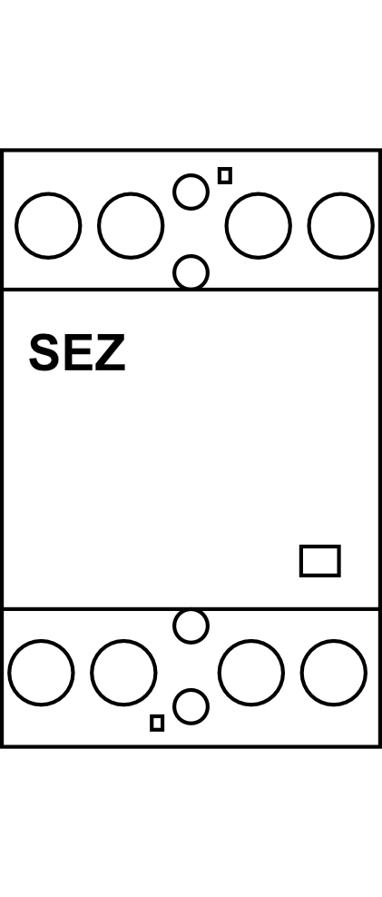 Instalační stykač SEZ IK63 - 22 2S + 2R 63A 230V