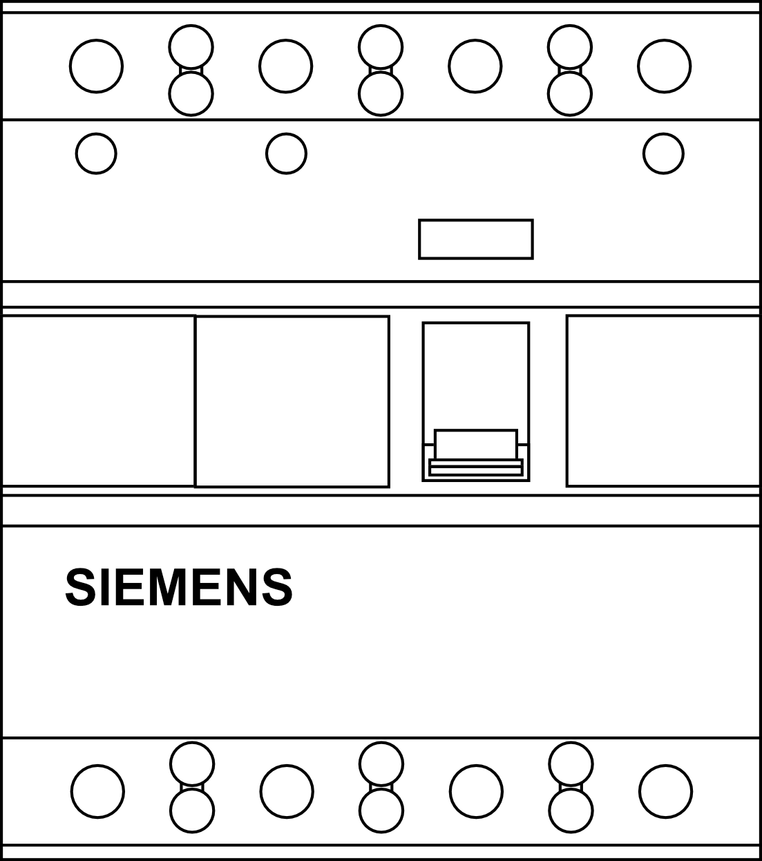 Zátěžový odpínač Siemens SENTRON 3VA1225-1AA42-0AA0, 4P, 250A