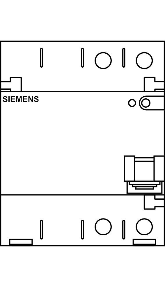 Proudový chránič Siemens SENTRON 5SV362x-4 (10 kA) 1P+N/300 mA typ B/K do 63A (230V AC)