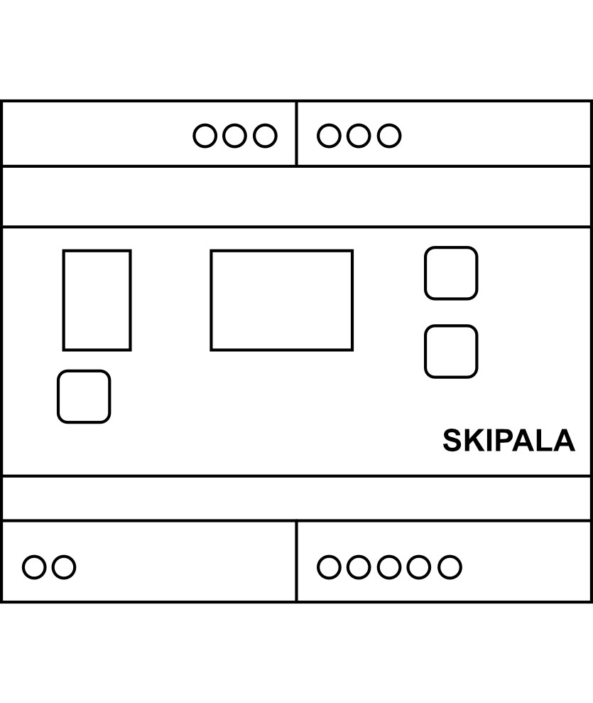 Digitální regulátor pro řízení vibračního zásobníku SKIPALA DIGR-1302/I