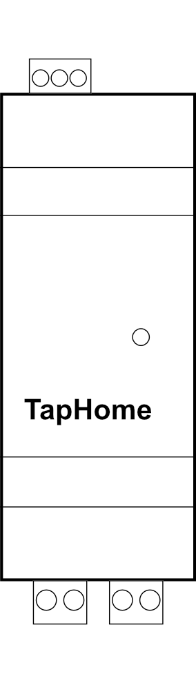 Komunikační rozhraní TapHome DMX Gateway