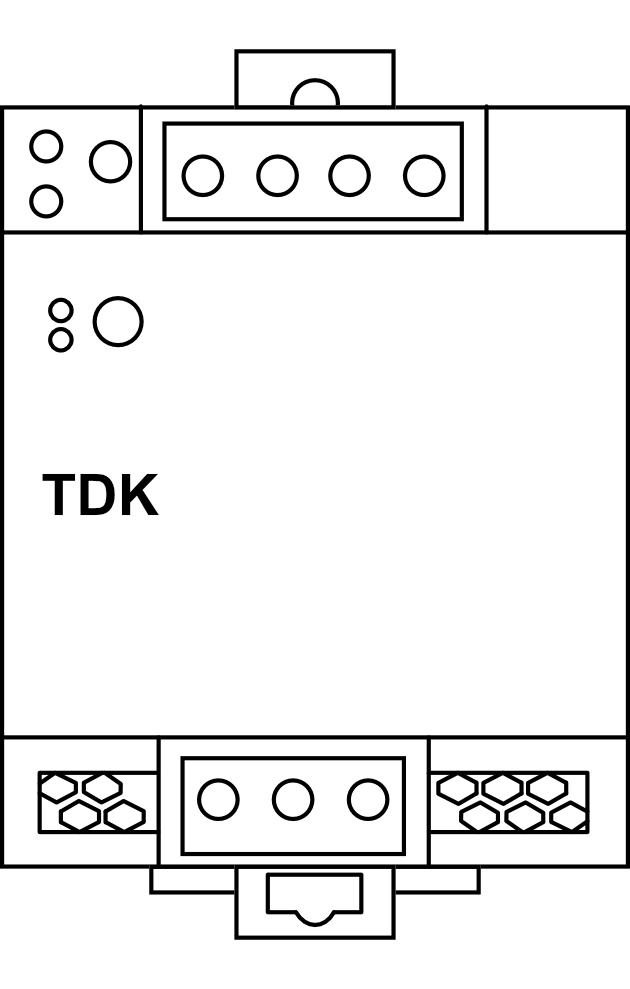 Napájecí zdroj jednofázový TDK DLP180-24-1/E