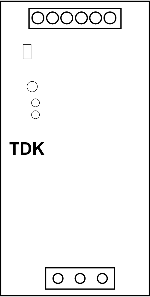 Napájecí zdroj jednofázový TDK DPP120-48-1