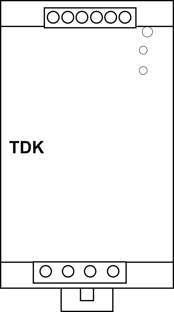 Napájecí zdroj třífazový TDK DPP120-12-3