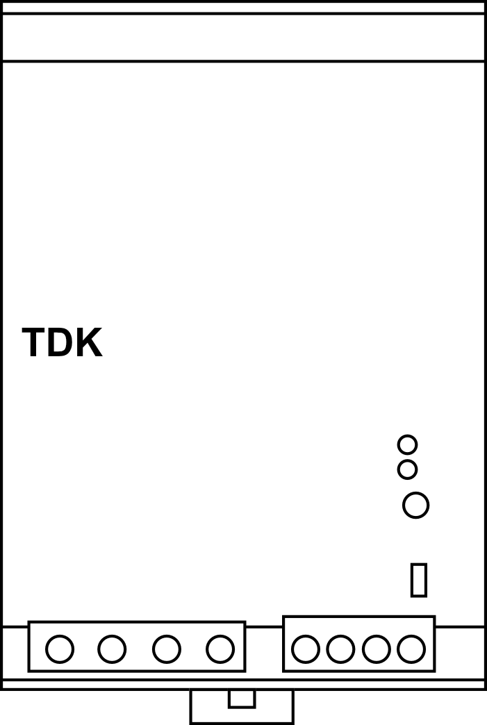 Napájecí zdroj třífazový TDK DPP240-48-3