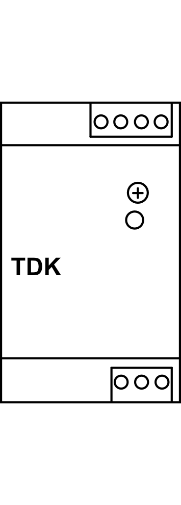 Napájecí zdroj jednofázový TDK DRB100-24-1