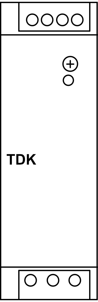 Napájecí zdroj jednofázový TDK DRB240-24-1