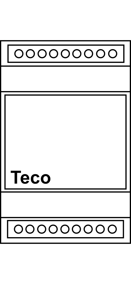 Modul kombinovaných vstupů/výstupů Tecomat C-HM-0308M