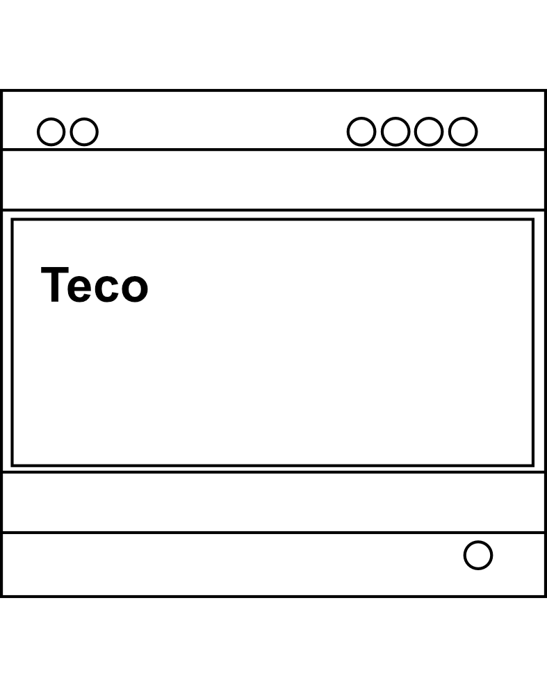 Síťový napájecí zdroj jednohladinový Teco DR-100-24
