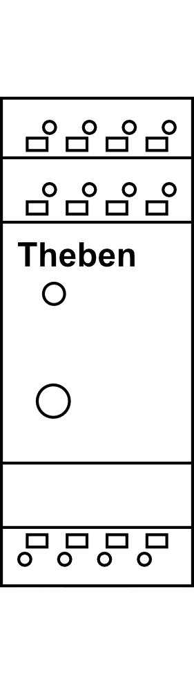 Analogový soumrakový spínač Theben LUNA 110 AL