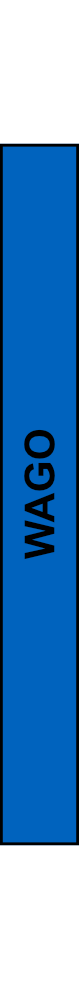 3vodičová průchozí svorka WAGO 2010-1304; 10 mm²; 57A; modrá