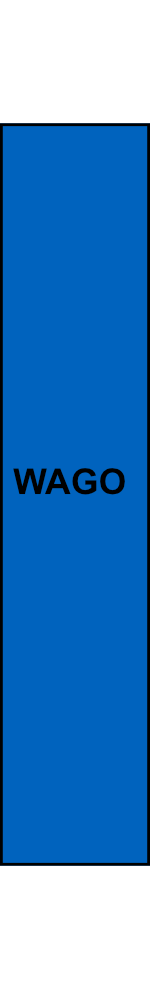 Upevňovací adaptér WAGO řada 221 – 6 mm²; modrá