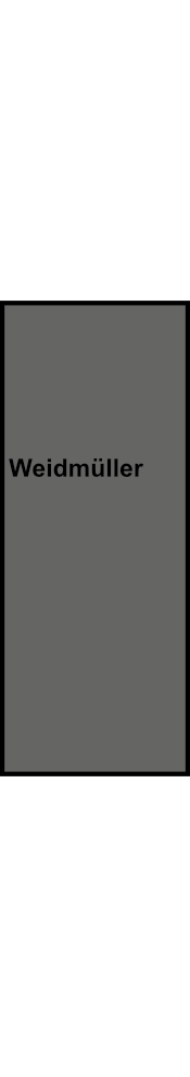 Rozváděcí blok Weidmüller WPD 102 2X35/2X25 GY, 1P, šedá, 202A, 35 mm²