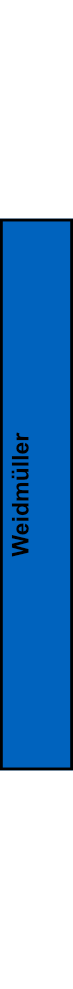 Svorka na rozvod potenciálu Weidmüller PPV 4 BL 35X7.5 DGR, 1.5 mm², 4P, 17.5 A, modrá