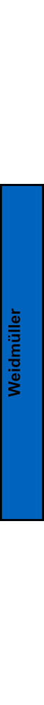Průchozí svorka Weidmüller WDU 6 BL, 1P, 6 mm², 800 V, 41 A, Modrá