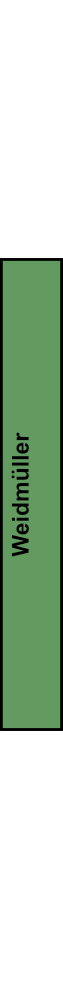 Průchozí svorka Weidmüller WDU 6 GN, 1P, 6 mm², 800 V, 41 A, Zelená