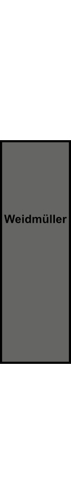 Rozváděcí blok Weidmüller WPD 101 2X25/2X16 GY, 1P, šedá, 152A, 25 mm²